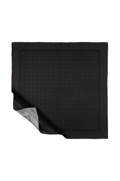 Twill İpek Eşarp - Mini Seljuk - Füme