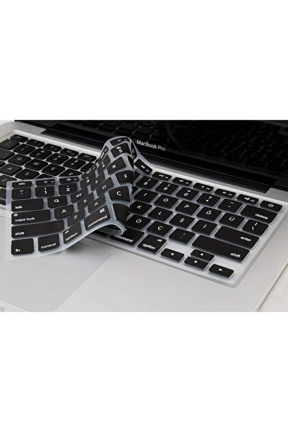 Fibaks Apple Macbook Air 2022 13.6 Inc M2 M3 A2681 A3113 Siyah