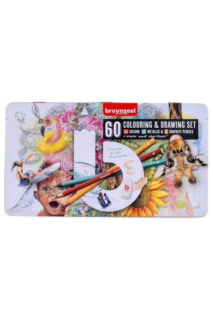 60's Creative Artists Coloring and Drawing Set