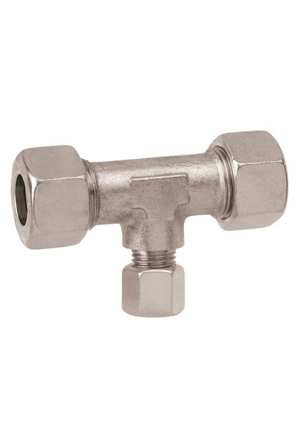 Gok 10-10-8mm Çelik Gaz Borusu Çoklayıcı T Bağlantı Aparatı