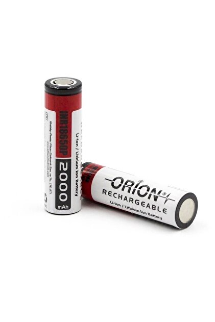 Orion 18650p 3.7v 2000mah 15c Şarj Edilebilir Li-ion Pil - Fiyatı
