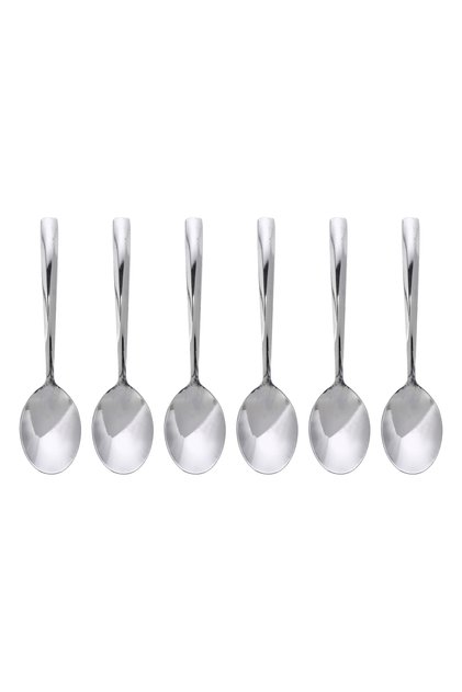 RF10067 6Pc SS Tea Spoon 1x72 - Mirror Polished