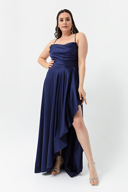 slim fit dress slacks Navy-Blue-Off-the-Shoulder-Homecoming-Dresses-Simple-Graduation-Dress -ARD1502-4_1200x.jpg?v=1740835620 main image 1