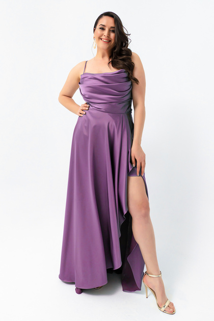 sachin and babi light blue dress plus size lavender dress main image 0