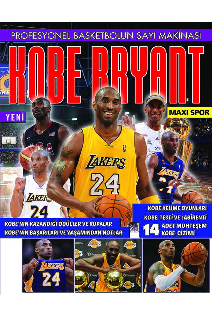 MAXİ Kobe Bryant Özel Albüm Poster Sticker 006 - Fiyatı