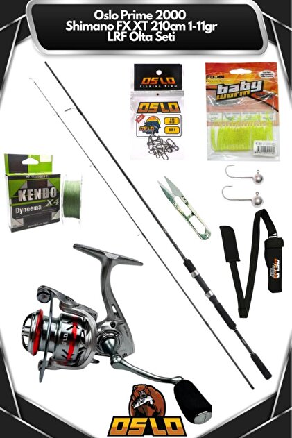 Oslo Prime 2000 Shimano FX XT 210cm 1-11gr LRF Olta Seti - Fiyatı