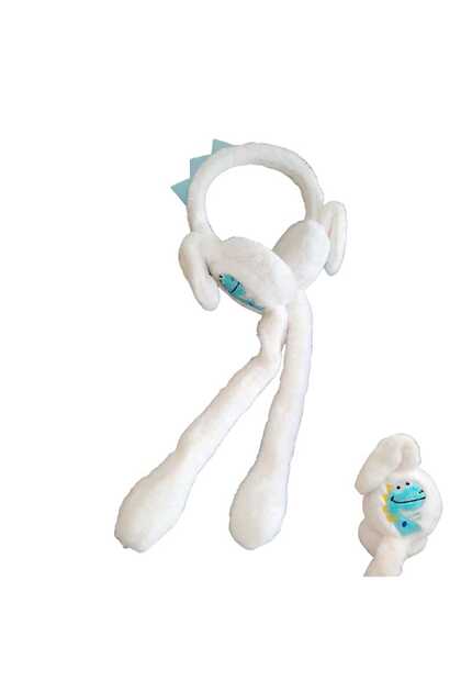 Children's Plush Figured Movable Ear Movable Sound Winter Earmuff
