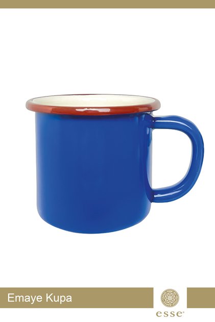 Retro Emaye Kupa