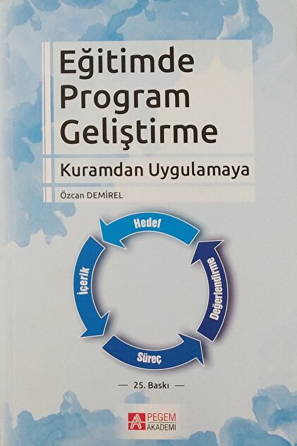 Pegem Akademi Yayıncılık Eğitimde Program Geliştirme - Kuramdan