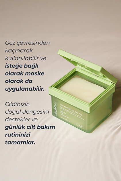VVBETTER Jeju Yuja Cera Balancing Pad Cilt Dengeleyici