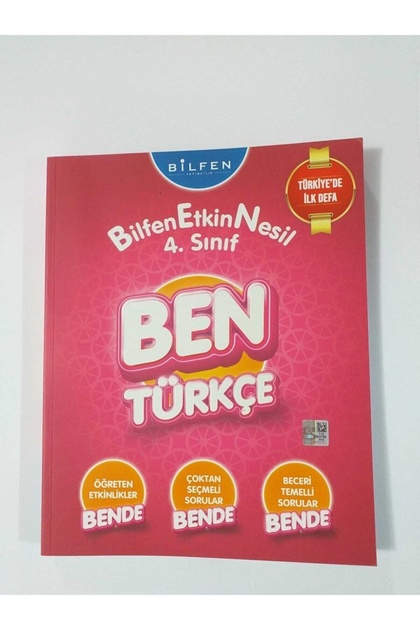 Bilfen Yayınları 4.sınıf Ben Türkçe Etkinlik Kitabı