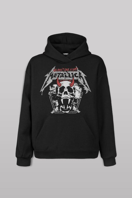 Metallica Front Printed Sweatshirt Unisex Hooded Hoodie