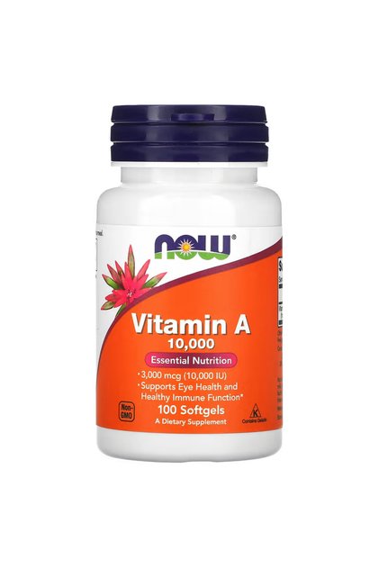 Vitamin A 10000 IU 100 Softgels