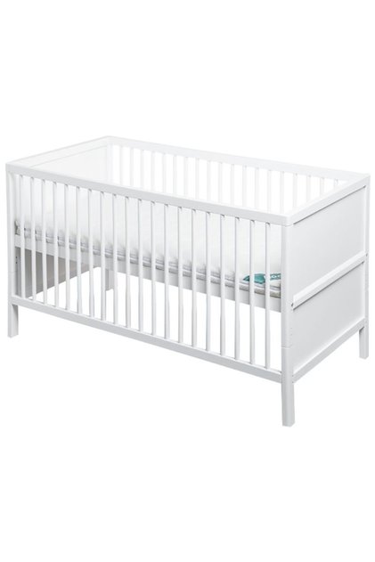 - Tory Crib To Toddler Wooden Bed -White