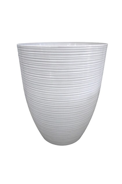 Durable and Elegant Design Round Resin Planter