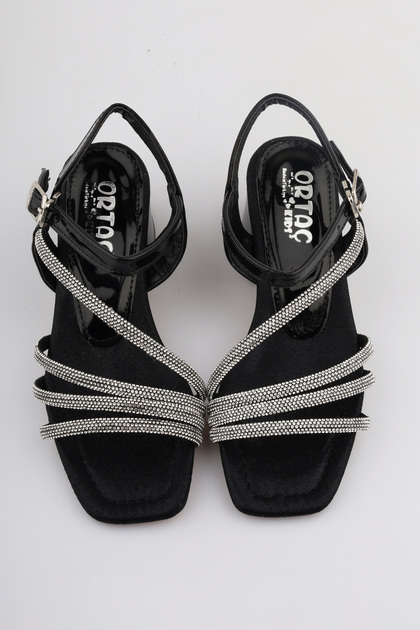 Girls' Black Color Evening Dress Shoes Children's Evening Dress Shoes Girls' Evening Dress Shoes New Season 2025