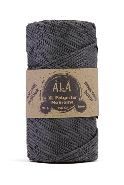 XL Polyester Macrame No:6 (Thick) Bag Rope Swing Rope