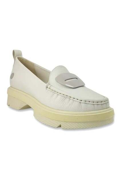 850 Genuine Leather Casual Women's Shoes-Bone