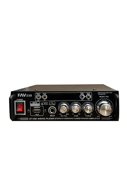 FAV FAV330 2X30 WATT STEREO BLUETOOTH/USB ODA AMFİSİ - Fiyatı