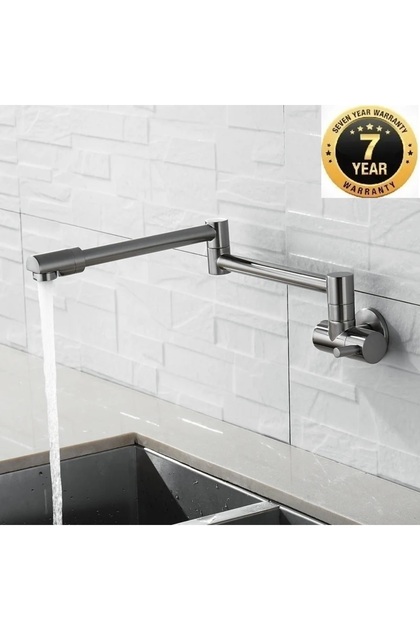 New Model Anthracite Color Kitchen Stove Top Faucet Pot