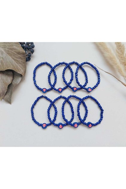 Superman Boys' Bracelet - 10 Pieces for Kindergarten, Nursery, Karne, Graduation and Organization