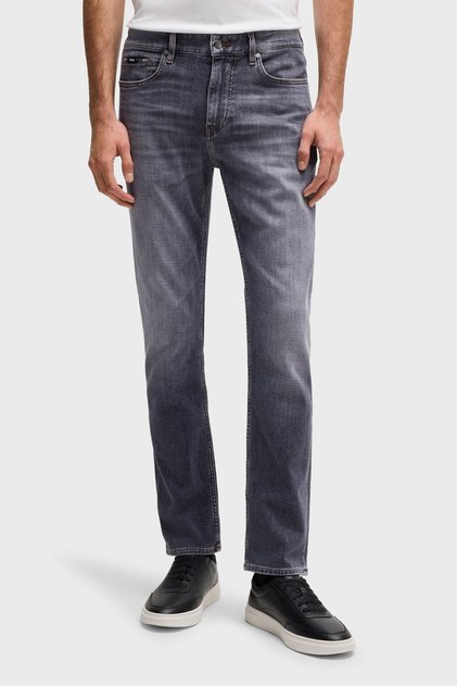 Streç Pamuklu Slim Fit Düz Paça Jeans Erkek KOT PANTOLON 50532606 021