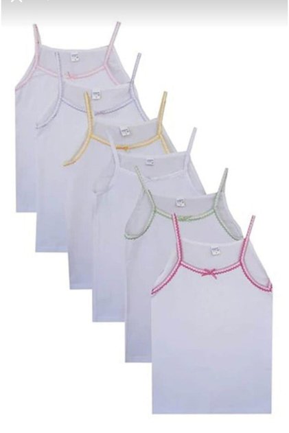 0048 Girl's Clothes with Straps Tank Top 12 Pieces