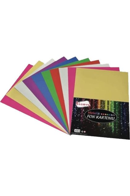 Ticon 25x35 10 Pack Mixed Background Cardboard Metallic