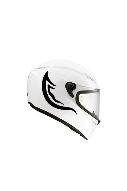 Single Color Red Camouflage (Camouflage Helmet Stickers) Helmet Sticker Label Model