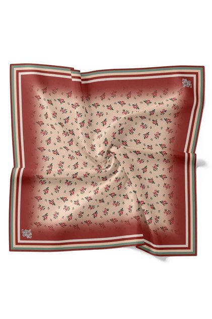 Trend Twill Scarf Floral Pattern