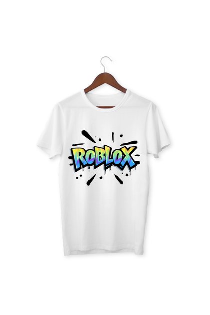 Roblox Tshirts White Unisex T-Shirt Roblox Kids Adult T-Shirt
