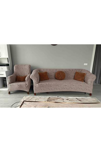 Seat Cover Set Sofa Bed-Sofa Cover Set Jacquard 3 3 1 1 Washable Stretch Elastic Flexible