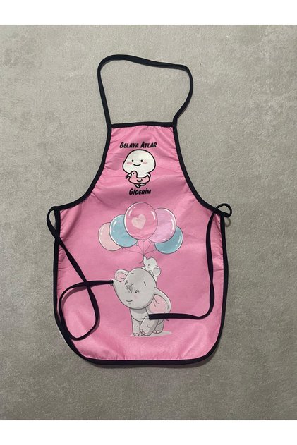 ÇOCUK ETKİNLİK ÖNLÜK VE MUTFAK ÖNLÜĞÜ 46cm Boy 35cm En Bağlanabilir Tasarımlı Kumaş Önlük