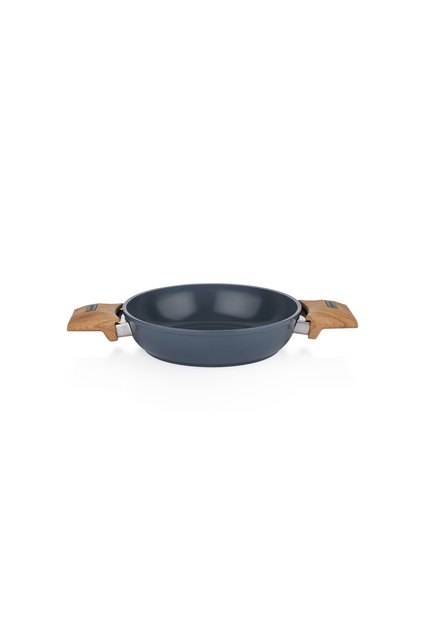 Fiesta Ceramic Pan 20 Cm-1 Piece-Black