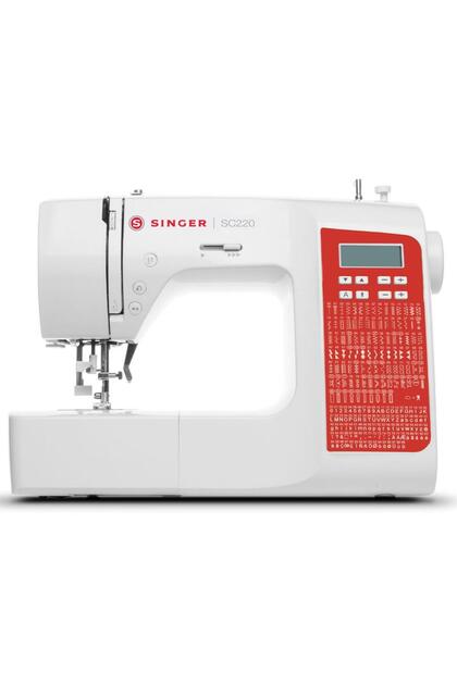 Singer Sc220 Rd Elektronik Dikiş Makinesi - Kırmızı