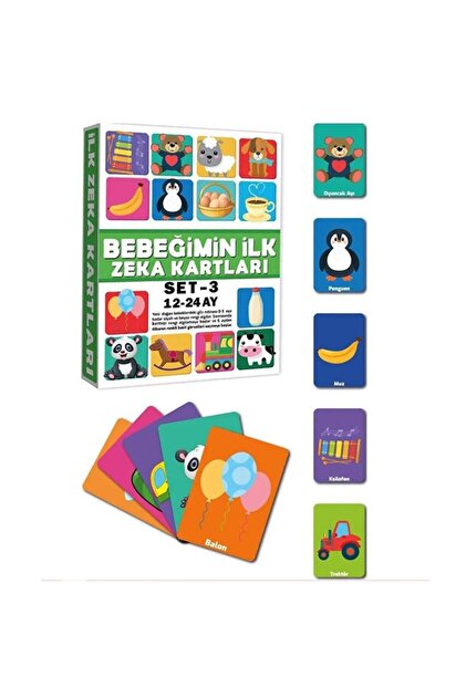 Diytoy Bebeğimin İlk Zeka Kartları Set-3 (12-24 Ay) - Fiyatı