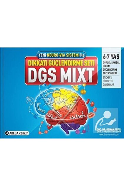 Adeda Yayınları Dikkati Güçlendirme Seti Dgs Mıxt (6-7 YAŞ