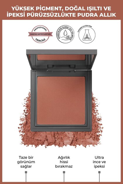 Alix Avien İpeksi Allık - Powder Blush 113 Dusty Terracotta