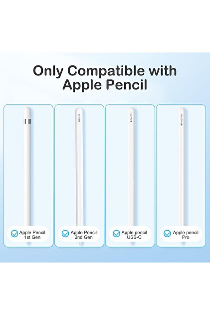 Fogy Apple Pencil 2./1. Nesil ve Apple Pencil Pro/USB-C için iPad