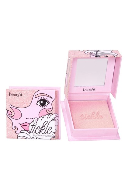 Aslbeauty Tickle - Brightening Short Cut Silver Pink Highlighter