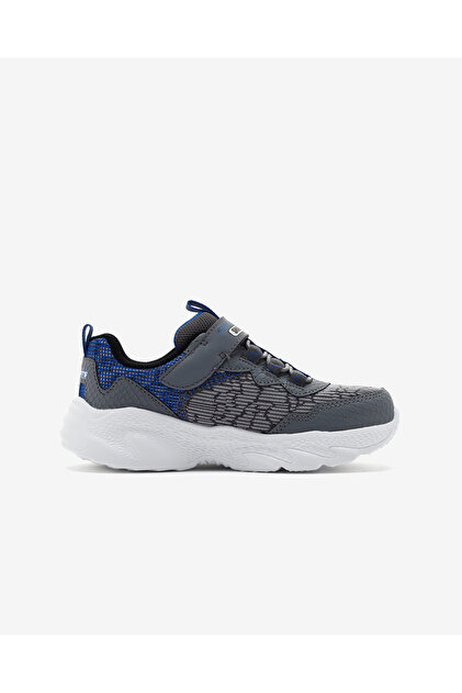Skechers CREATURE - LİGHTS Büyük Erkek Çocuk Gri Işıklı Spor