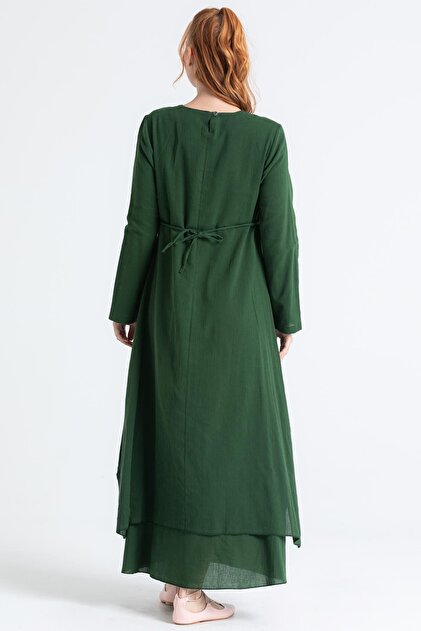 zara one shoulder dress green Yves Saint Laurent Hot Pink Green Circle Polished Cotton Smock Dress V –  Palm Beach Vintage main image 0