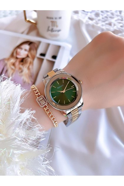 Steel Cord 2 Years Warranty New Season 30 Mt Water Resistant Female Wristwatch Bfc.03378.05