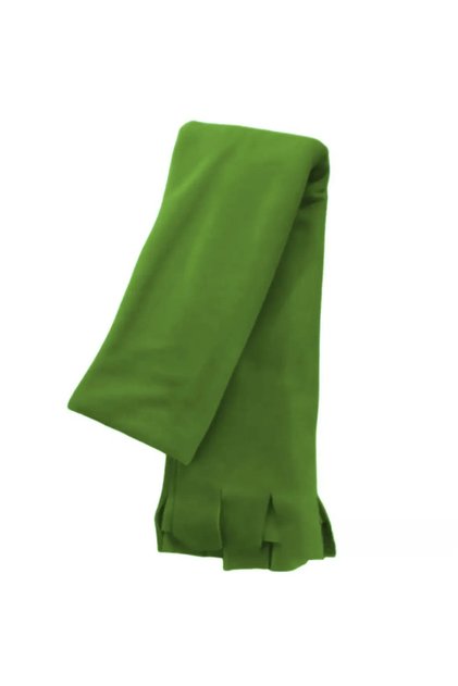 Unisex Green Fleece Scarf