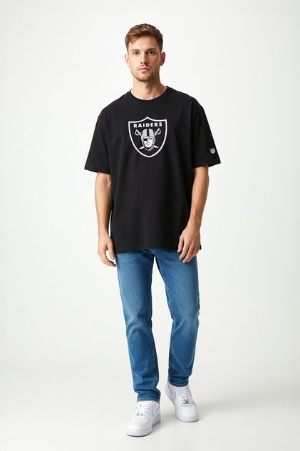 Las Vegas Raiders Logo Oversize T-Shirt Nfl