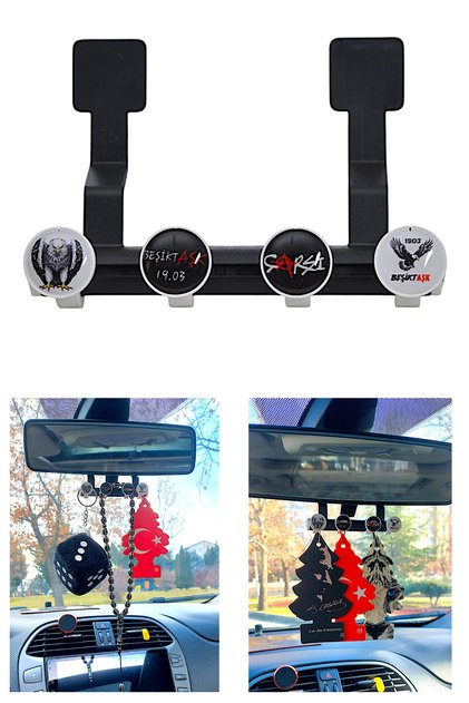 Auto Car Interior Rearview Mirror Accessory and Odor Hanging Apparatus