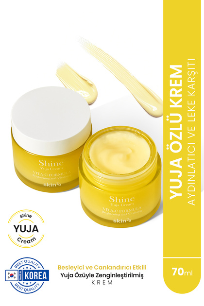 Skin79 Shine Yuja Cream- C Vitaminli Leke Karşıtı Aydınlatıcı Krem