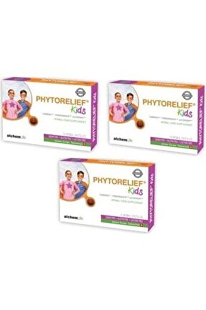 PhytoRelief Kids Herbal Pastil 12 Adet X 3