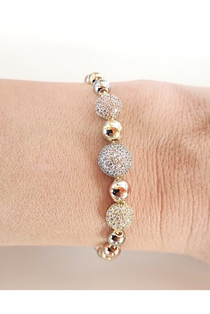 Xuping Vip Zirconia Radium Plated Bracelet