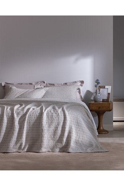 Petite Double Bedspread - Gray
